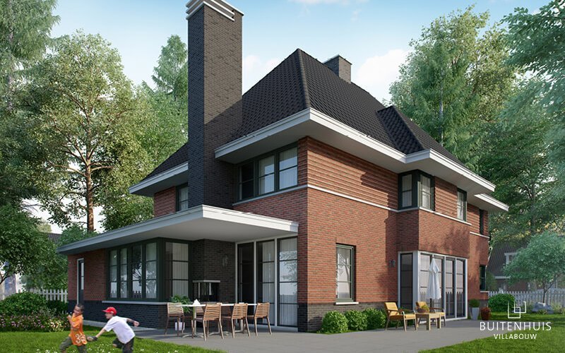 Landelijke jaren-30-villa met garage – i17