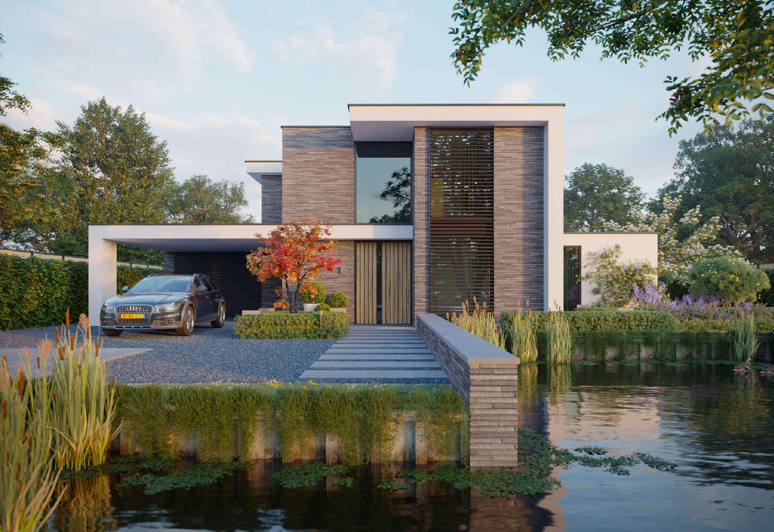 moderne-contrastrijke-villa-buitenhuis-villabouw