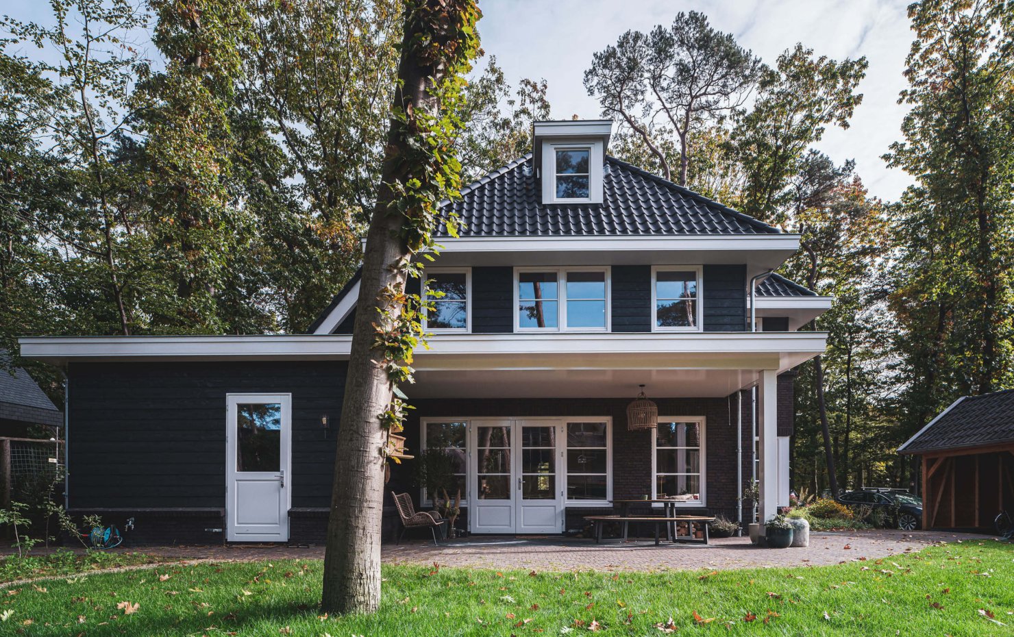 Jaren 30 villa in het bos4