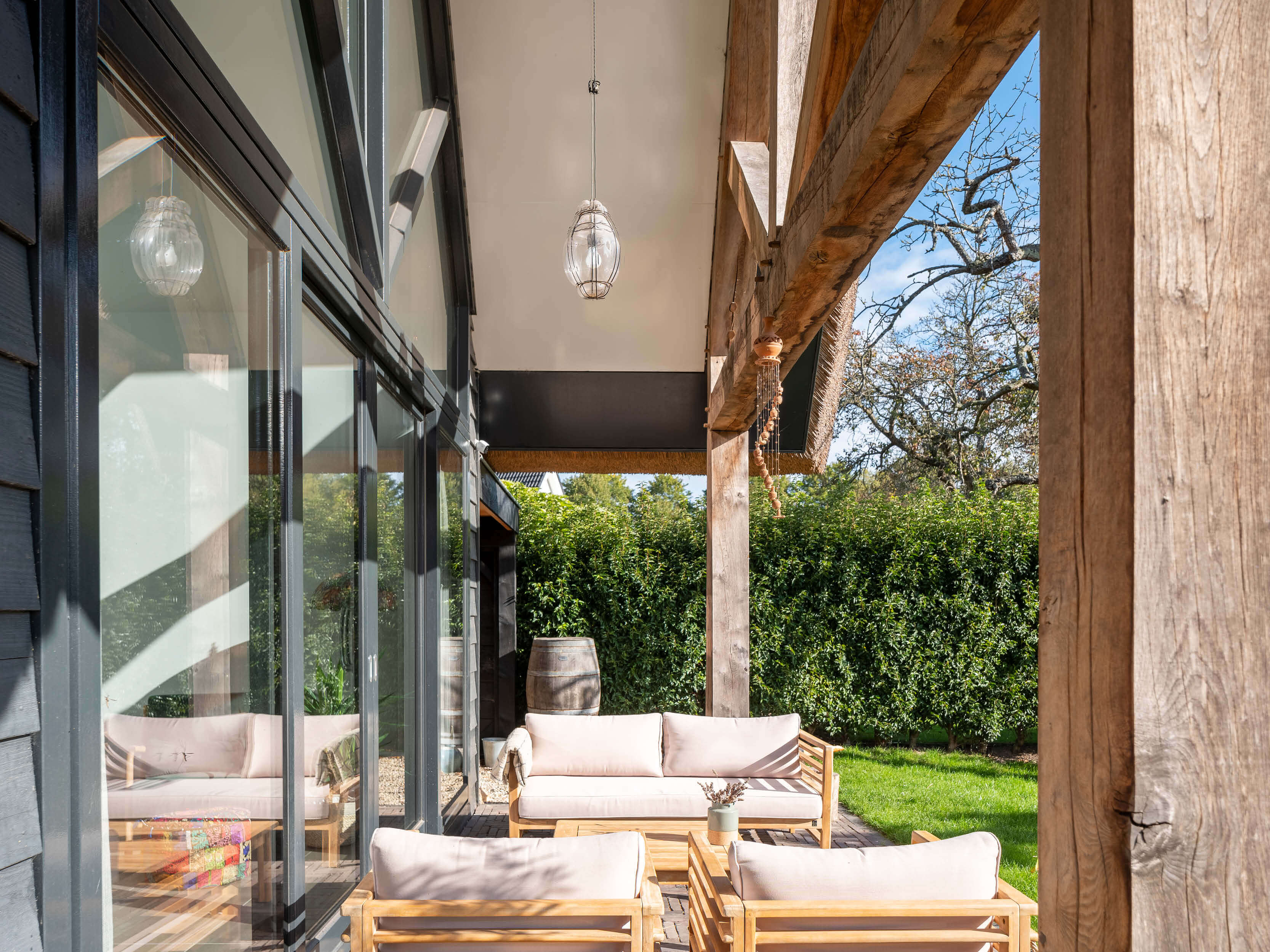 landelijke villa met eiken balken5